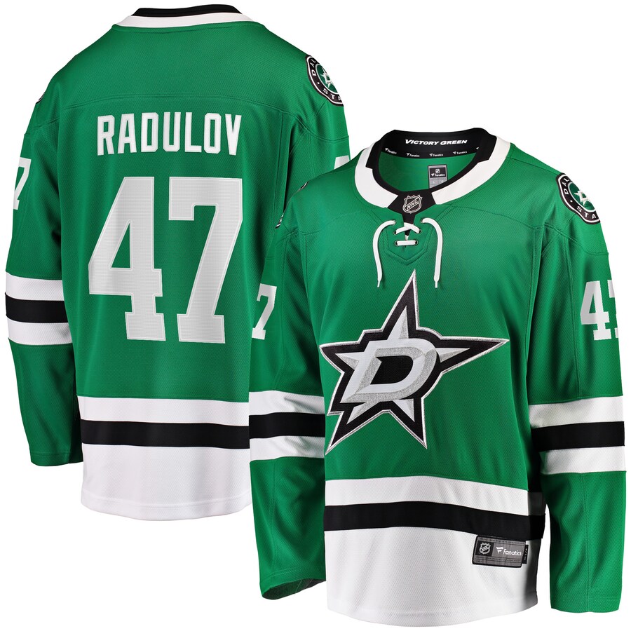 Men's Dallas Stars Alexander Radulov Fanatics Branded Kelly Green Home Premier Breakaway Player Jersey - Jersey