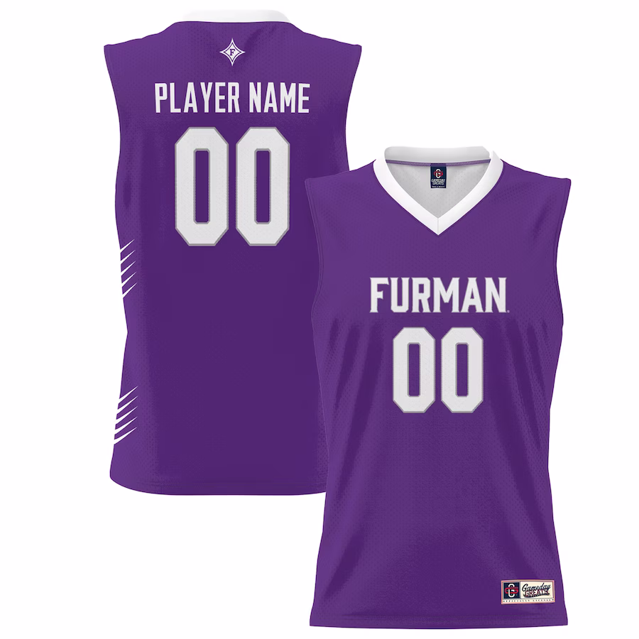Furman Paladins GameDay Greats Youth NIL Pick-A-Player Lightweight Men's Basketball Jersey - Purple - Jersey