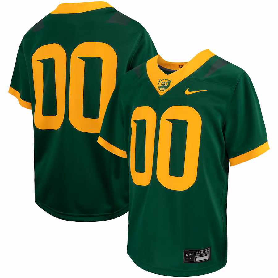 #0 Baylor Bears Nike Youth Untouchable Replica Game Jersey - Green - Jersey