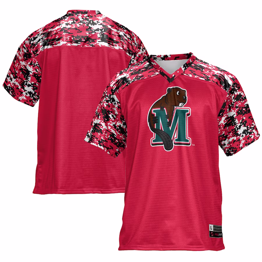 Minot State Beavers GameDay Greats Football Jersey - Red - Jersey