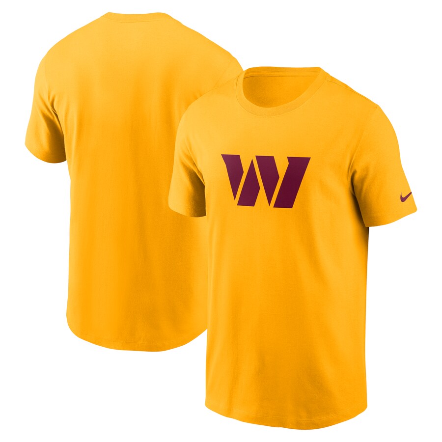 Men's Washington Commanders Nike Gold Primary Logo T-Shirt - Jersey