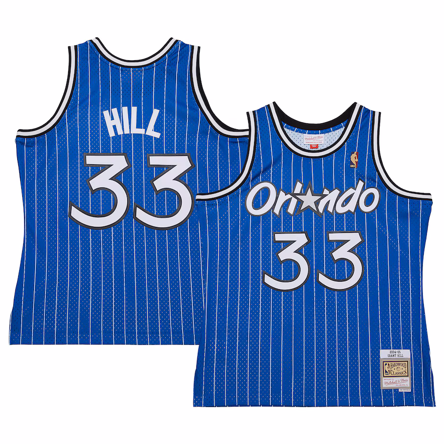 Men's Orlando Magic Grant Hill Mitchell & Ness Blue 2004/05 Hardwood Classics Swingman Jersey - Jersey