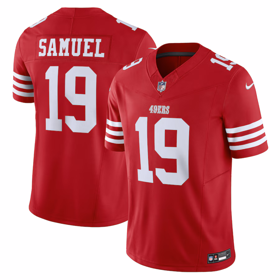 Men's San Francisco 49ers Deebo Samuel Nike Scarlet Vapor F.U.S.E. Limited Jersey - Jersey