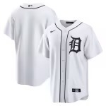 Men's Detroit Tigers Nike White Home Blank Replica Jersey - Jersey
