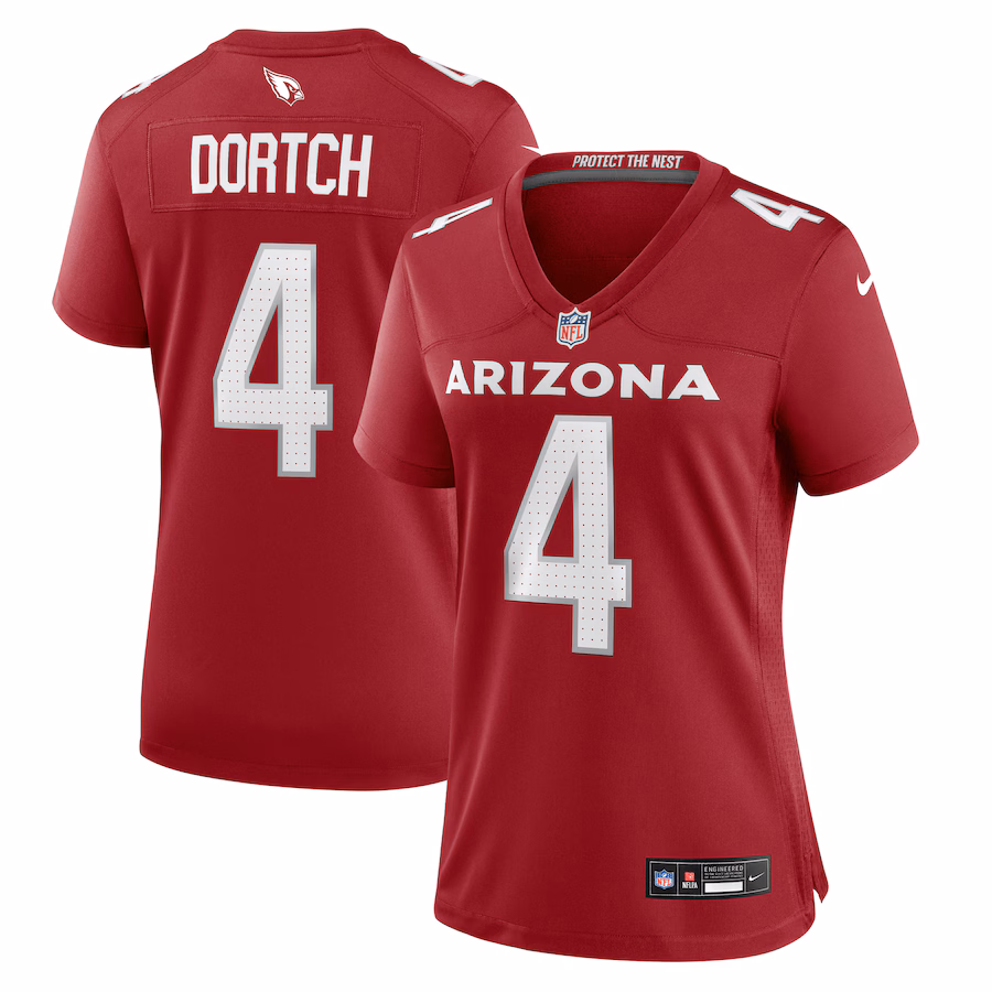 Women's Arizona Cardinals Greg Dortch Nike Cardinal Team Game Jersey - Jersey