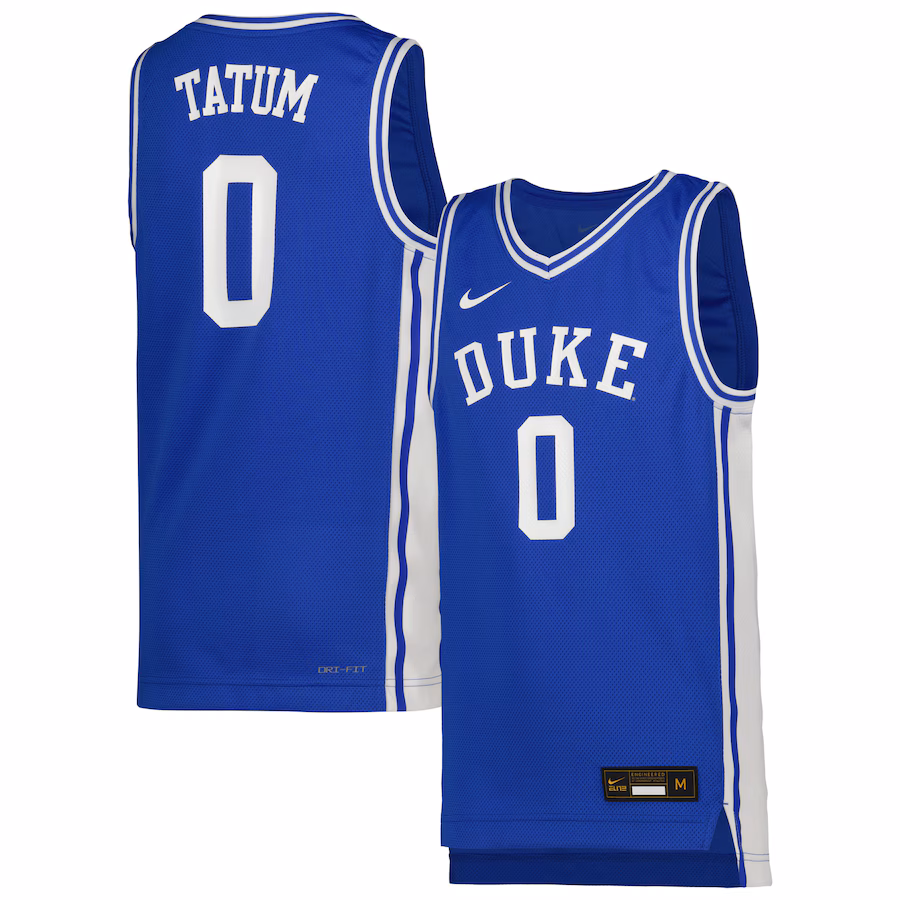 Youth Nike #0 Royal Duke Blue Devils Icon Replica Basketball Jersey - Jersey