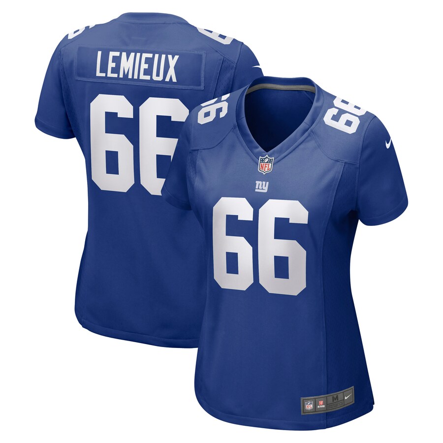Women's New York Giants Shane Lemieux Nike Royal Game Jersey - Jersey