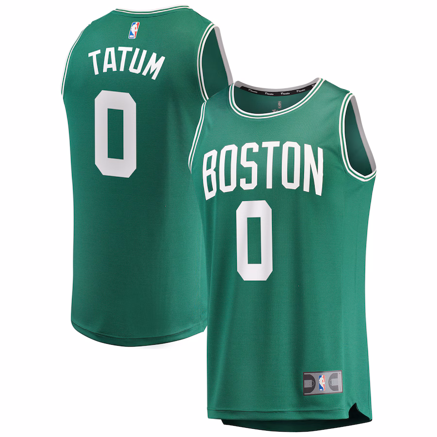 Youth Boston Celtics Jayson Tatum Fanatics Green Fast Break Replica Jersey - Icon Edition - Jersey