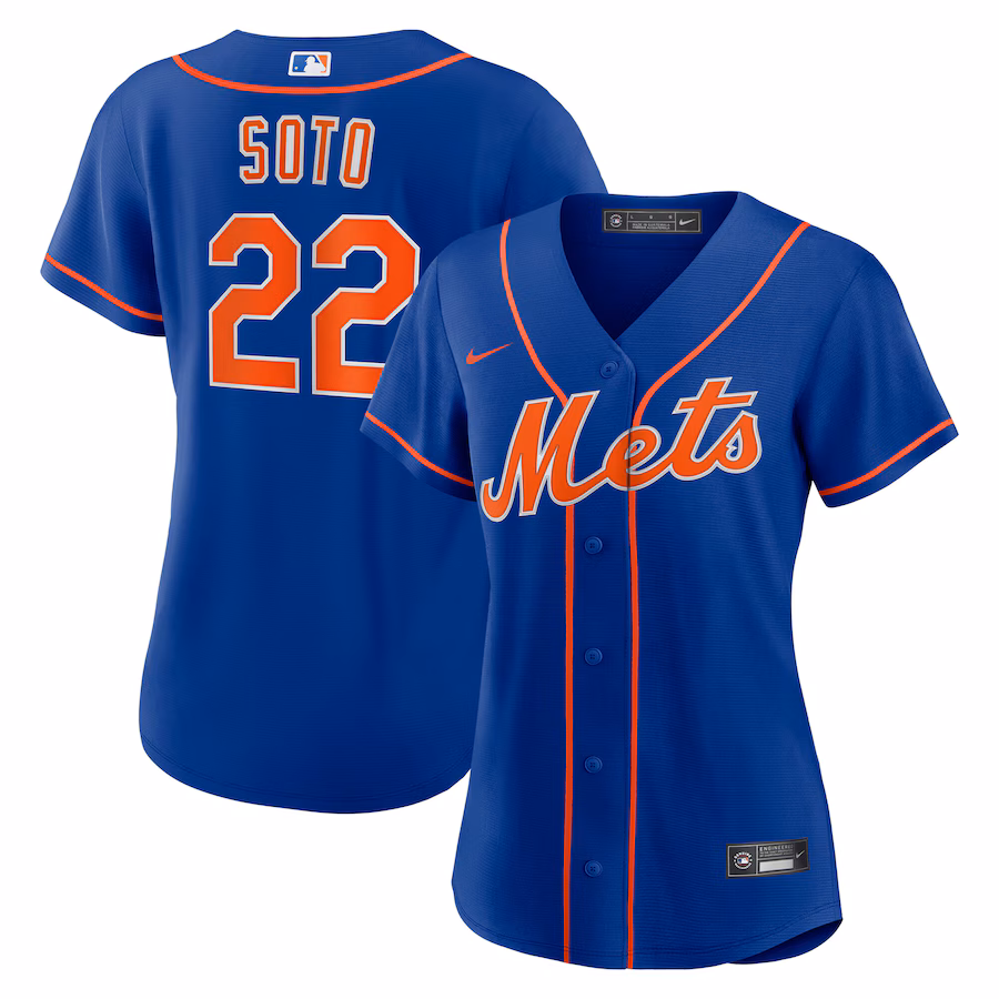 Women's New York Mets Juan Soto Nike Royal Alternate Replica Baseball Jersey - Jersey