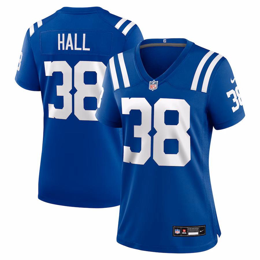 Women's Indianapolis Colts Darren Hall Nike Royal Game Jersey - Jersey