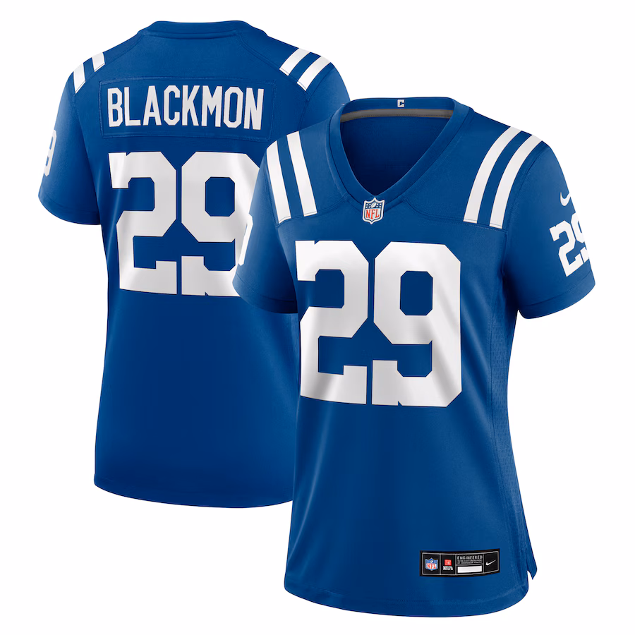 Women's Indianapolis Colts Mekhi Blackmon Nike Royal Team Game Jersey - Jersey