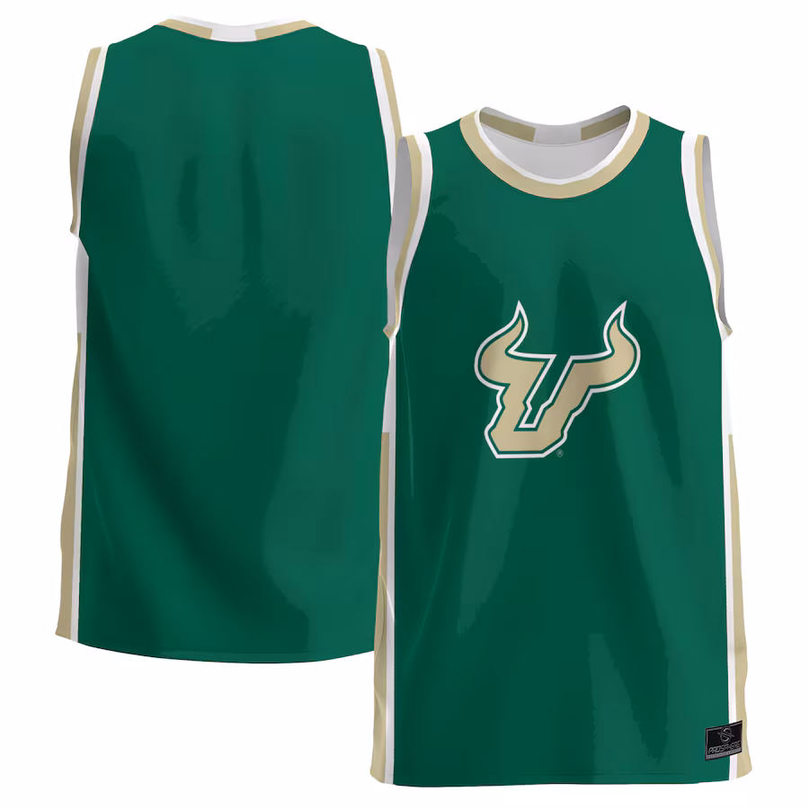 Youth ProSphere  Green South Florida Bulls  Basketball Jersey - Jersey