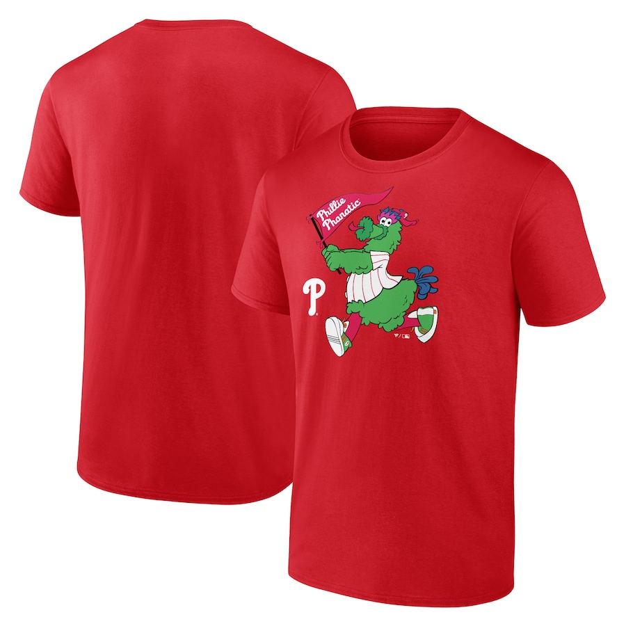 Men's Philadelphia Phillies Red Phanatic T-Shirt - Jersey