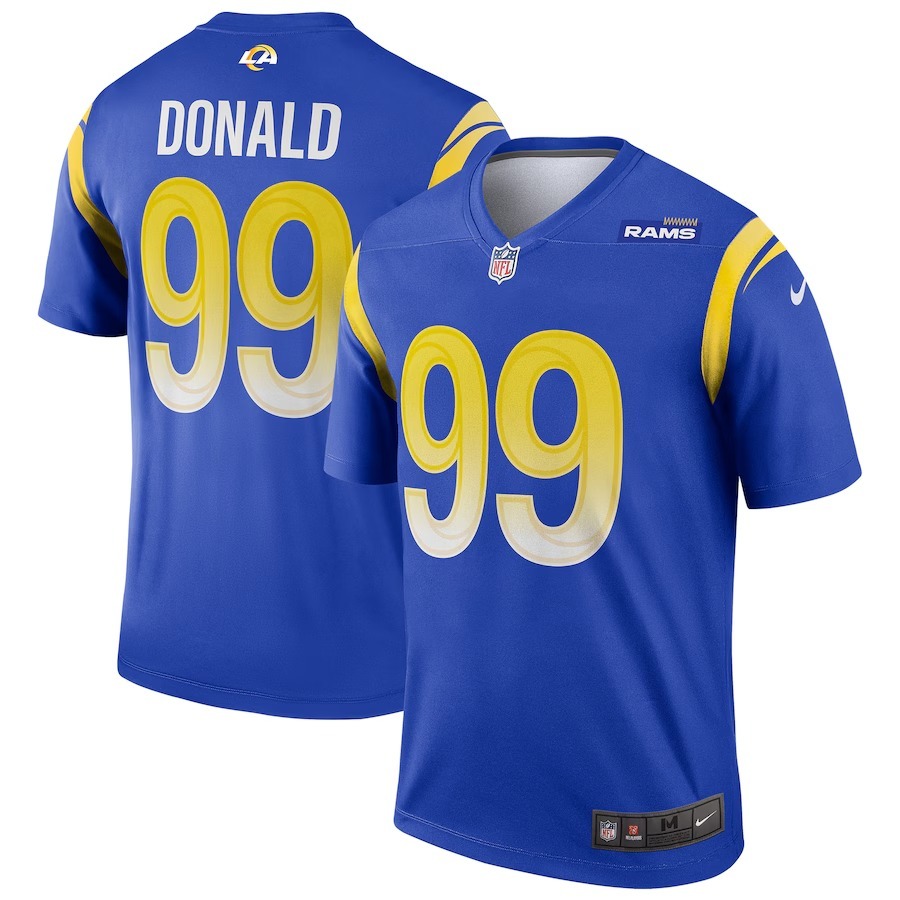 Men's Los Angeles Rams Aaron Donald Nike Royal Legend Jersey - Jersey