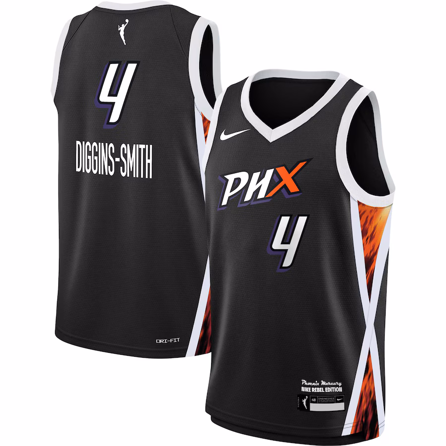 Youth Phoenix Mercury Skylar Diggins-Smith Nike Black 2021 Rebel Edition Victory Player Jersey - Jersey