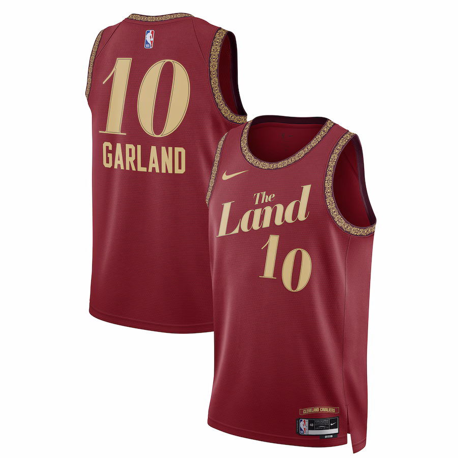 Unisex Cleveland Cavaliers Darius Garland Nike Wine 2023/24 Swingman Jersey - City Edition - Jersey