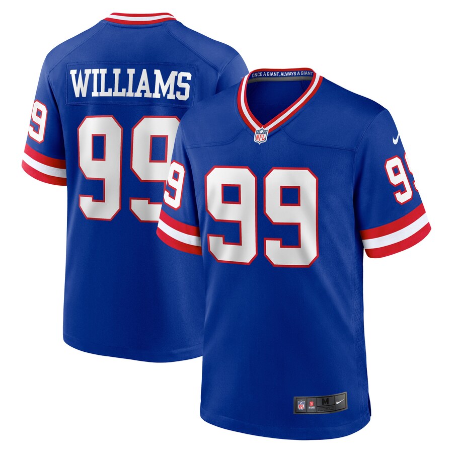 Men's New York Giants Leonard Williams Nike Royal Classic Player Game Jersey - Jersey