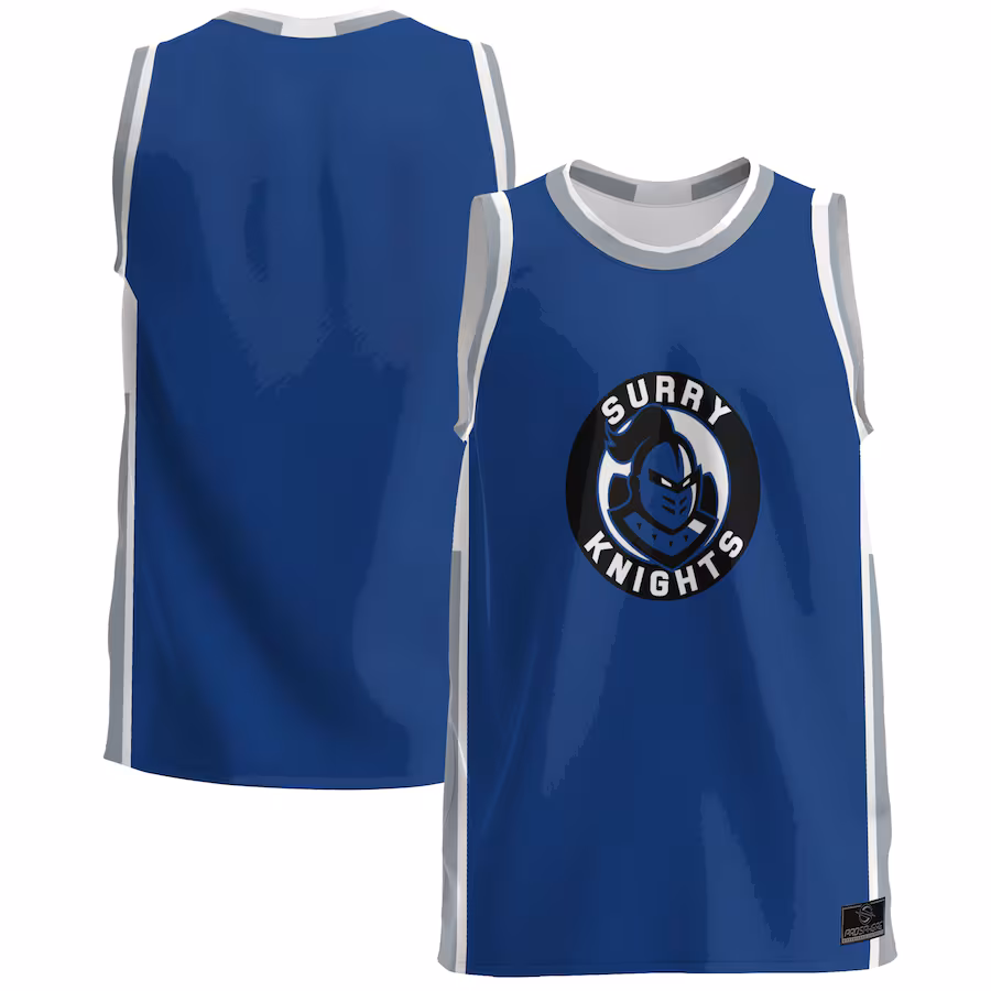 Youth ProSphere Blue Surry Community College Basketball Jersey - Jersey