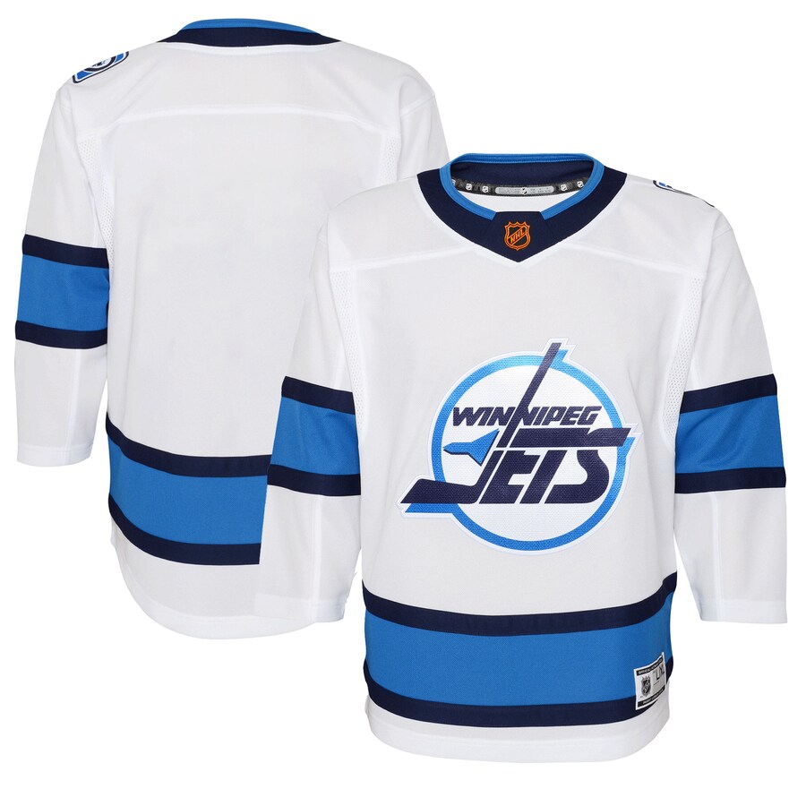 Youth Winnipeg Jets White Special Edition 2.0 Premier Blank Jersey - Jersey