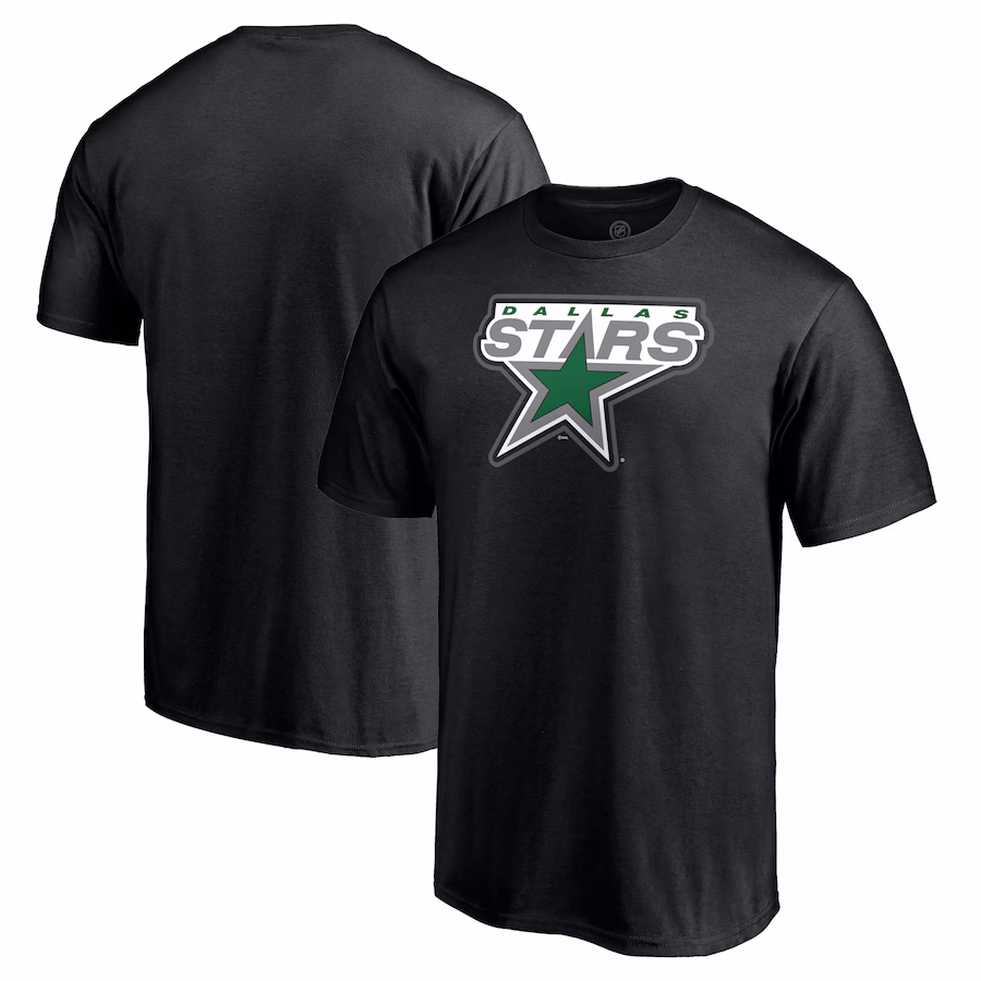 Men's Dallas Stars Black Special Edition Secondary Logo T-Shirt - Jersey