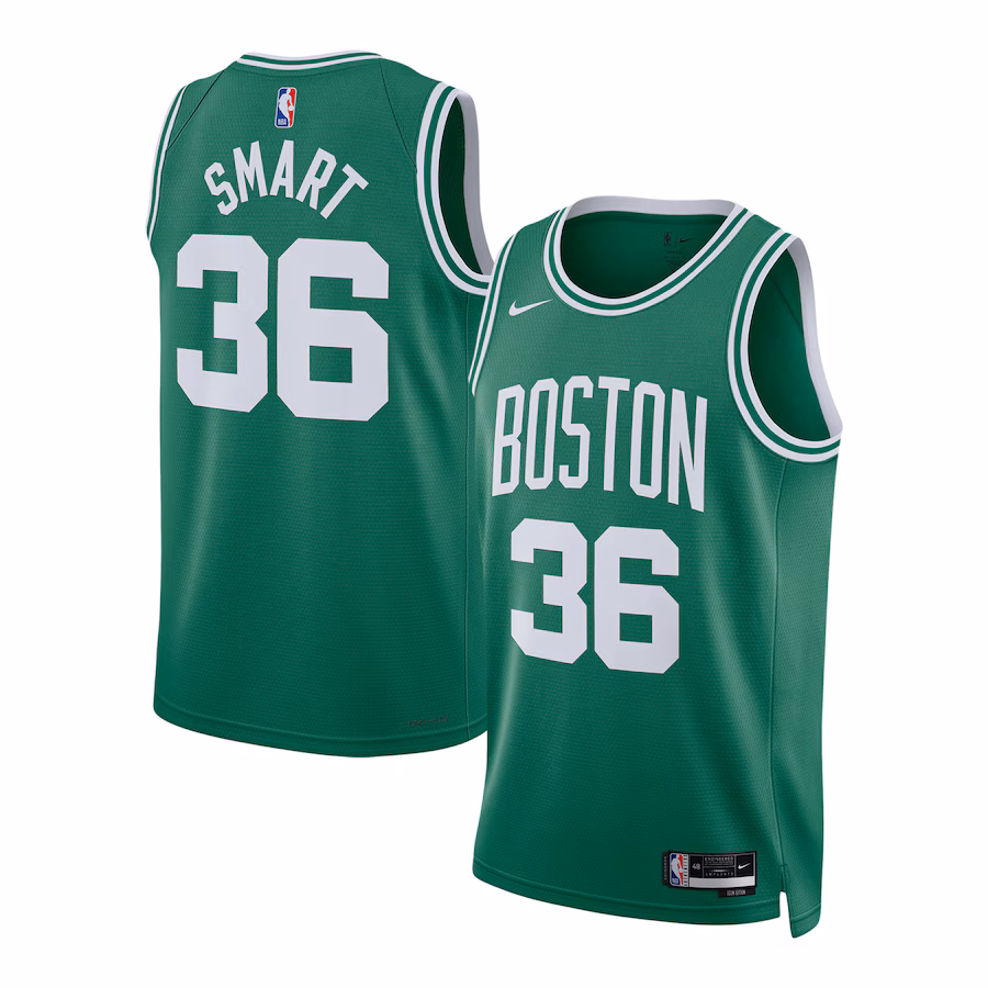 Unisex Boston Celtics Marcus Smart Nike Kelly Green Swingman Jersey - Icon Edition - Jersey