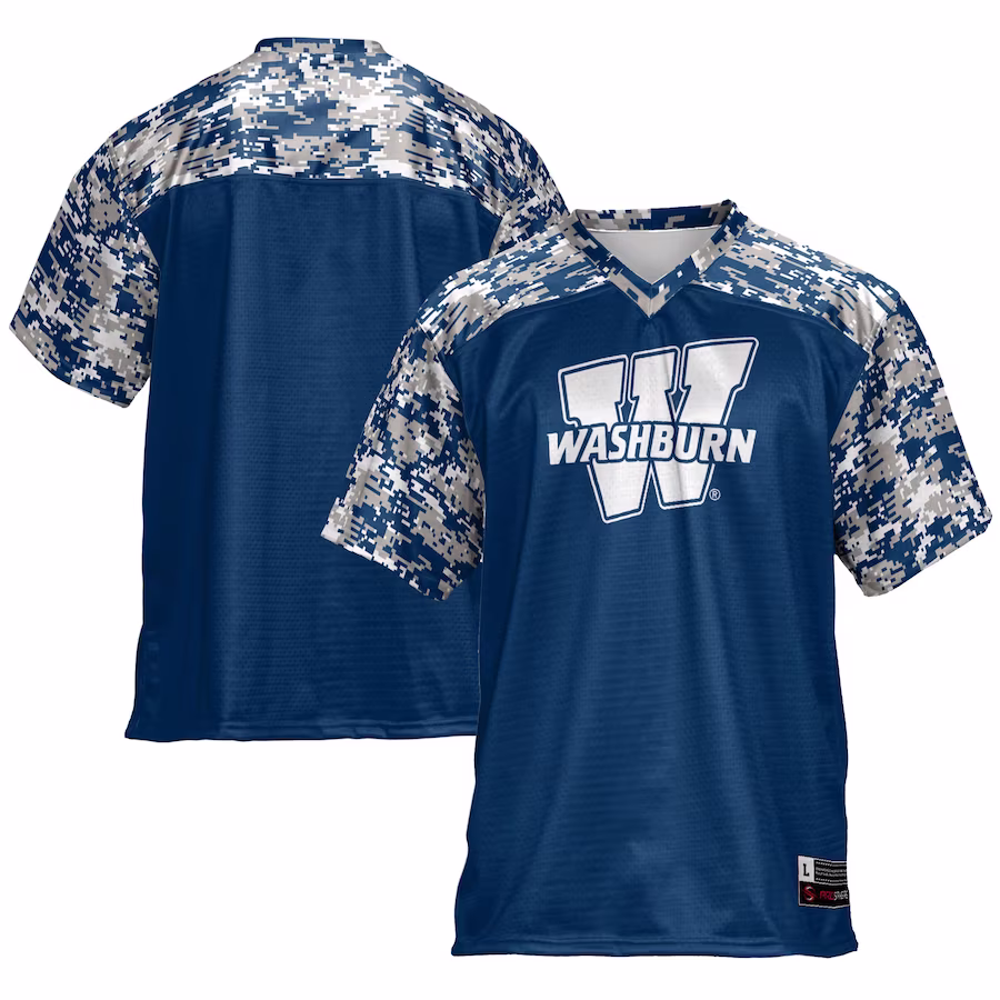 Washburn Ichabods GameDay Greats Football Jersey - Blue - Jersey