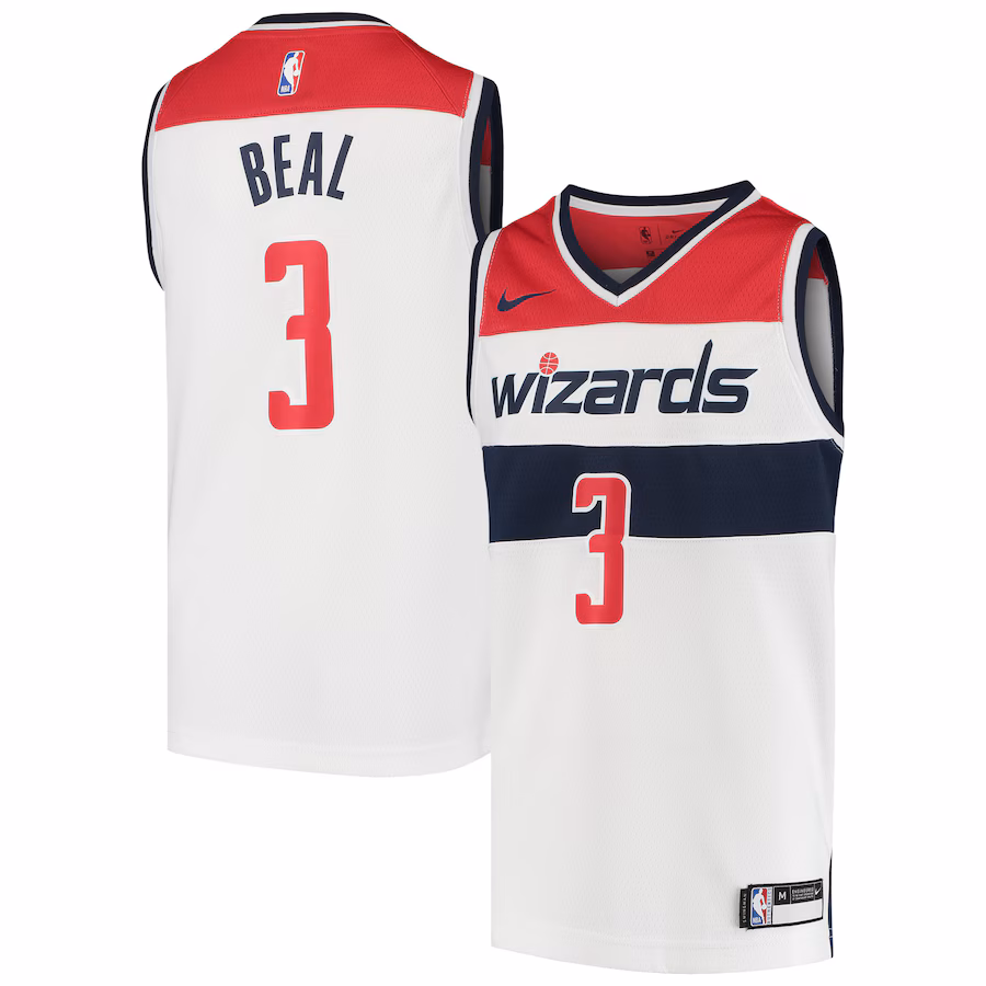 Youth Washington Wizards Bradley Beal Nike White Swingman Jersey - Statement Edition - Jersey