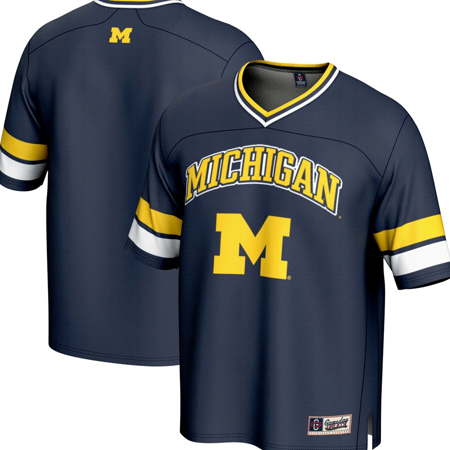 Youth  GameDay Greats Navy Michigan Wolverines Spirit Football Jersey - Jersey