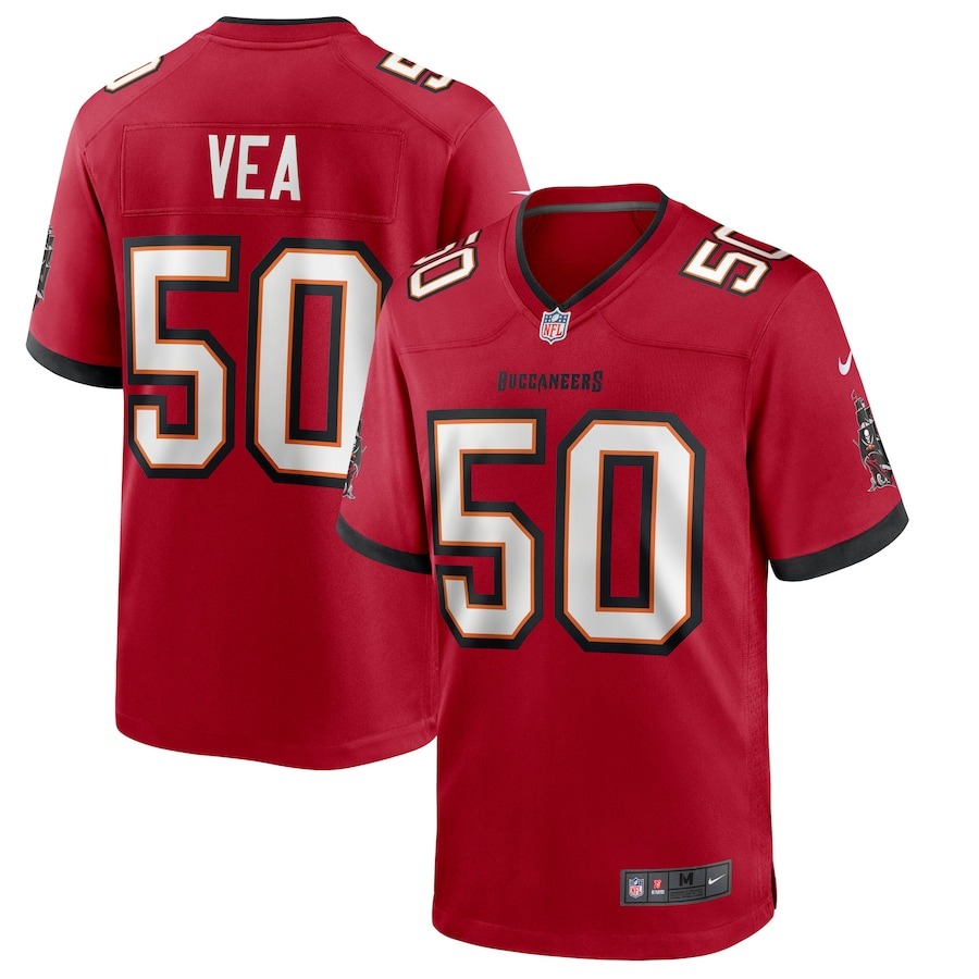 Men's Tampa Bay Buccaneers Vita Vea Nike Red Game Jersey - Jersey