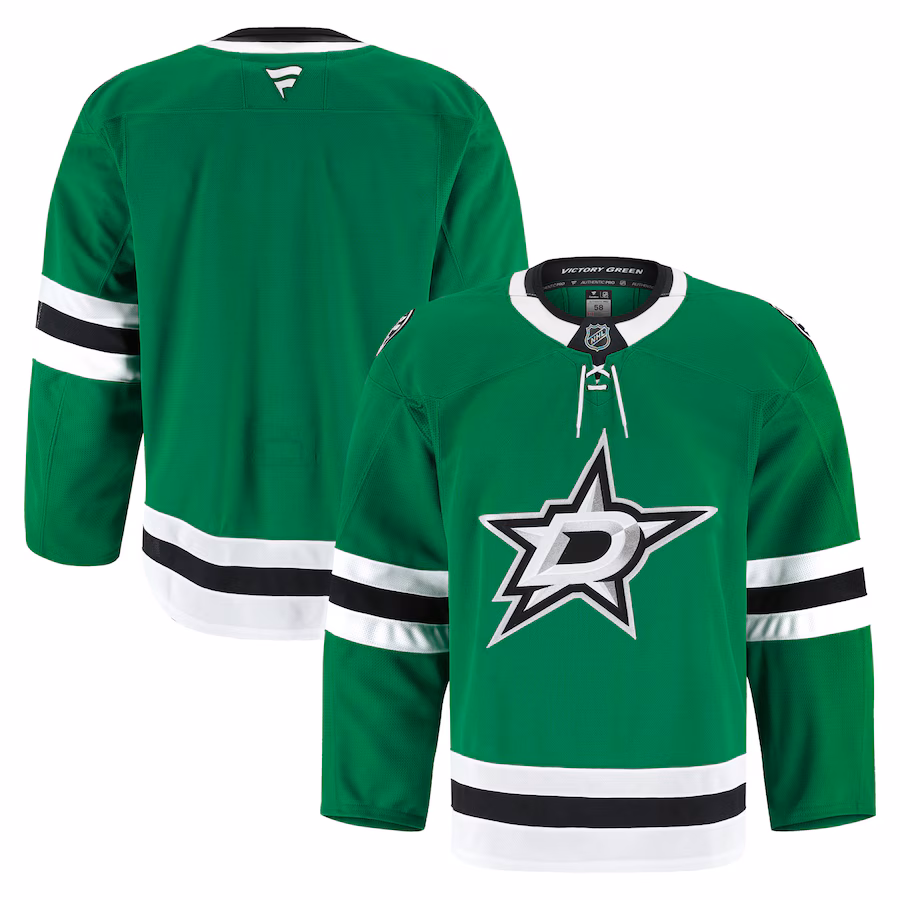 Men's Dallas Stars Fanatics Kelly Green Home Authentic Pro Jersey - Jersey