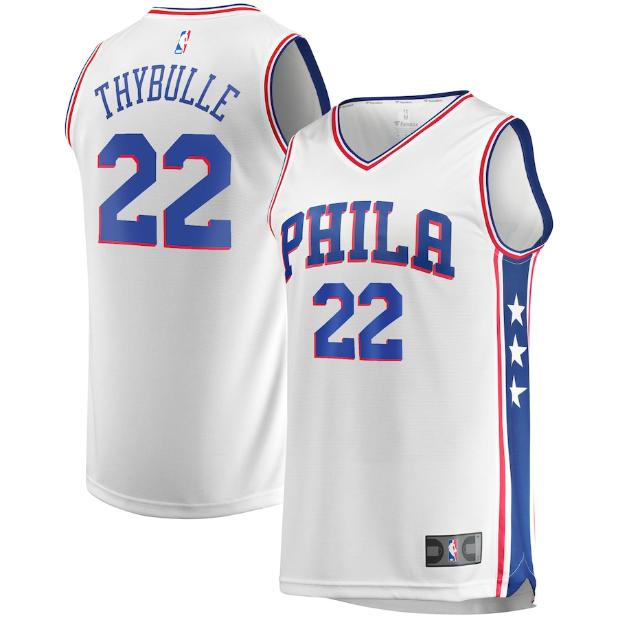 Men's Philadelphia 76ers Matisse Thybulle Fanatics White Fast Break Replica Jersey - Association Edition - Jersey