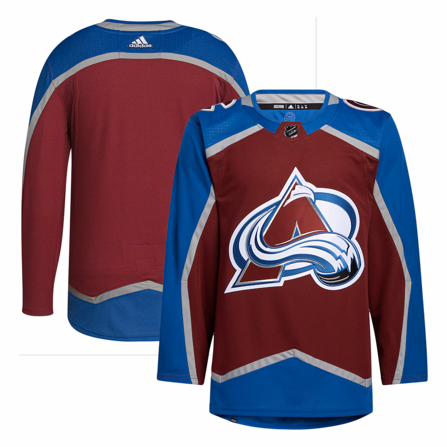Men's Colorado Avalanche adidas Burgundy Home Primegreen Authentic Jersey - Jersey