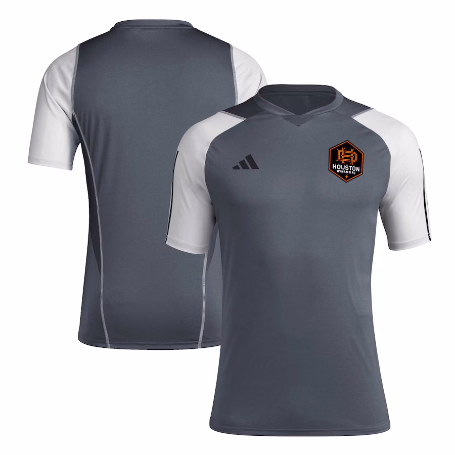 Men's Houston Dynamo FC adidas Gray 2024 AEROREADY Training Jersey - Jersey