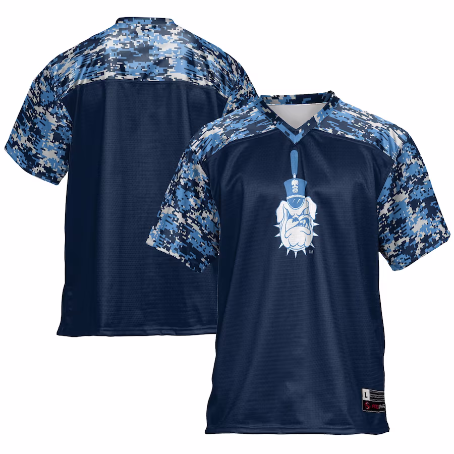 Citadel Bulldogs GameDay Greats Football Jersey - Navy - Jersey