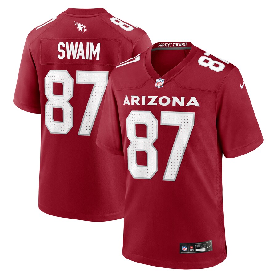 Men's Arizona Cardinals Geoff Swaim Nike  Cardinal Team Game Jersey - Jersey