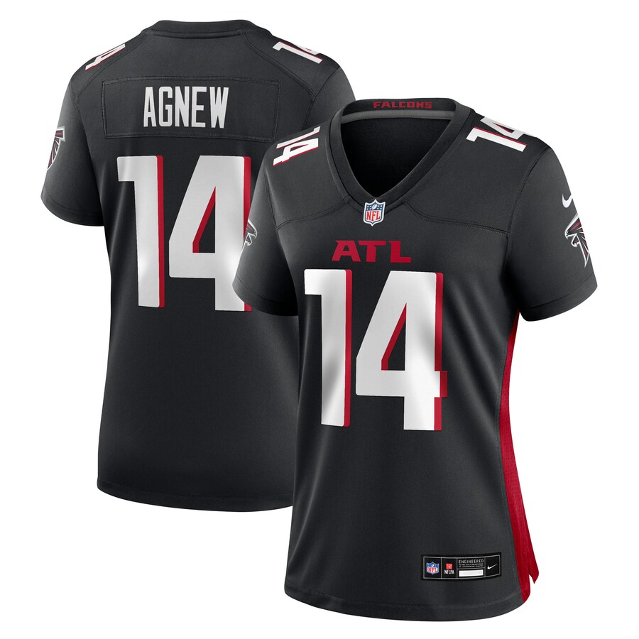 Women's Atlanta Falcons Jamal Agnew Nike Black Team Game Jersey - Jersey