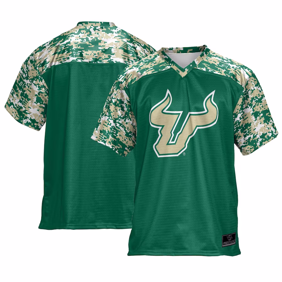 South Florida Bulls ProSphere Youth  Football Jersey - Green - Jersey