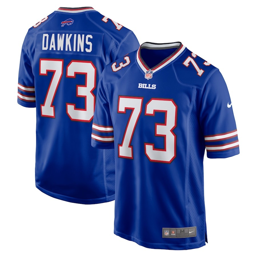 Men's Buffalo Bills Dion Dawkins Nike Royal Game Player Jersey - Jersey