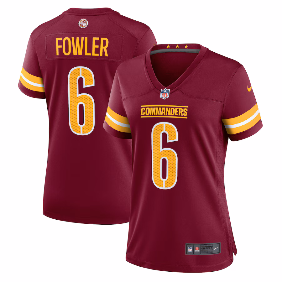 Women's Washington Commanders Dante Fowler Jr. Nike  Burgundy Game Jersey - Jersey