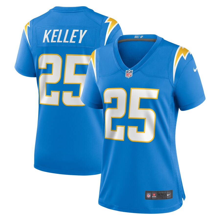Women's Los Angeles Chargers Joshua Kelley Nike Powder Blue Player Game Jersey - Jersey