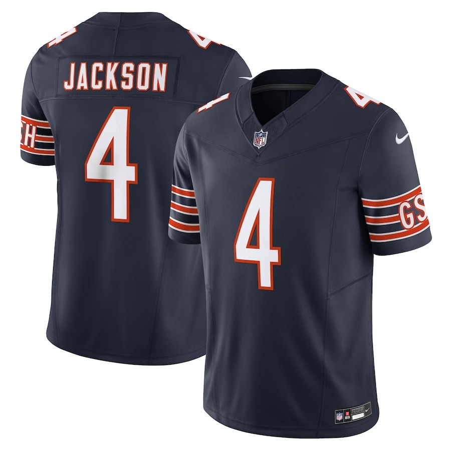Men's Chicago Bears Eddie Jackson Nike Navy Vapor F.U.S.E. Limited Jersey - Jersey