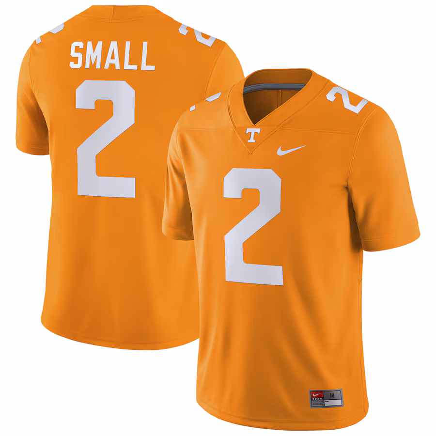 Jabari Small Tennessee Volunteers Nike Player Game Jersey - Tennessee Orange - Jersey