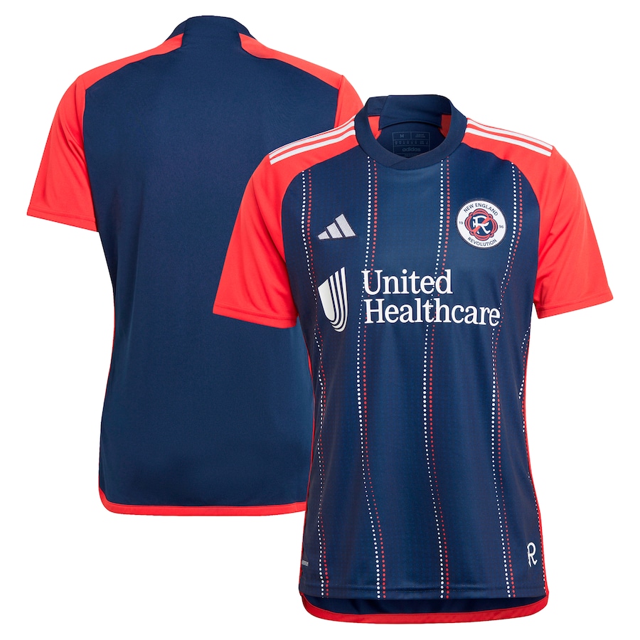 Men's New England Revolution  adidas Navy 2024 Boston Tea Party Replica Jersey - Jersey