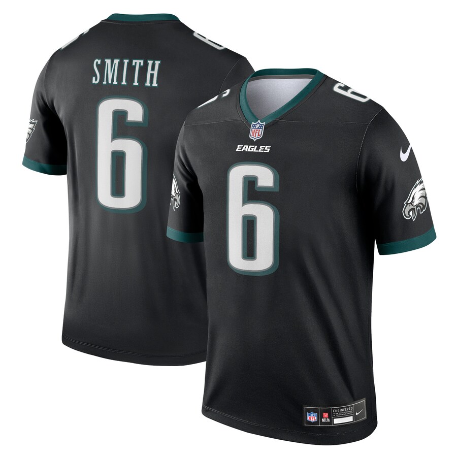 Men's Philadelphia Eagles DeVonta Smith Nike Black Legend Jersey - Jersey