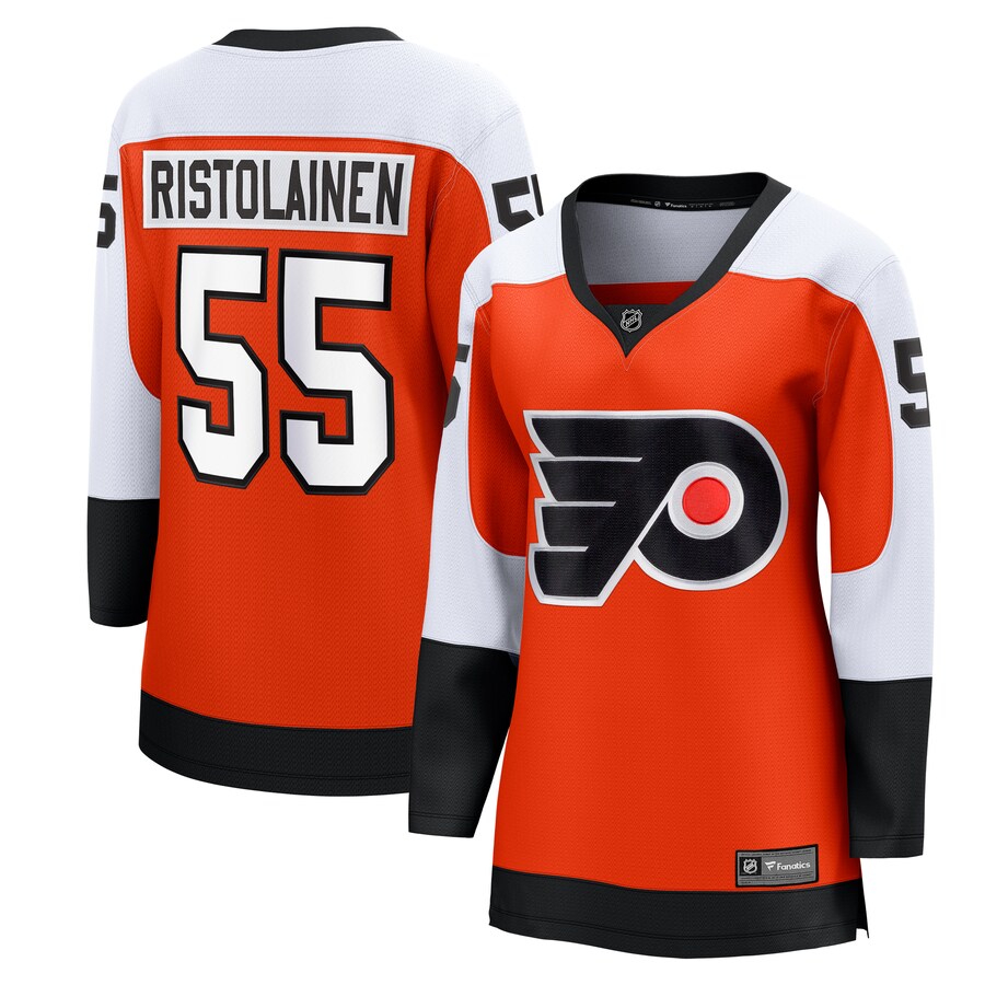 Women's Philadelphia Flyers Rasmus Ristolainen Fanatics Branded Orange Home Breakaway Player Jersey - Jersey