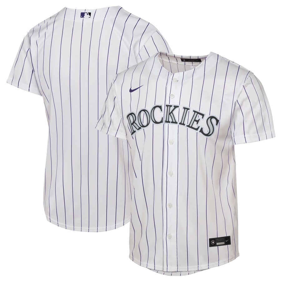 Youth Colorado Rockies Nike White Home Replica 2.0 Jersey - Jersey