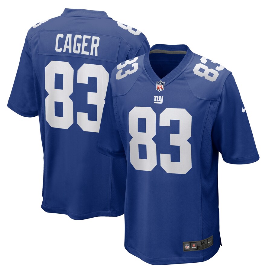 Men's New York Giants Lawrence Cager Nike Royal Home Game Player Jersey - Jersey