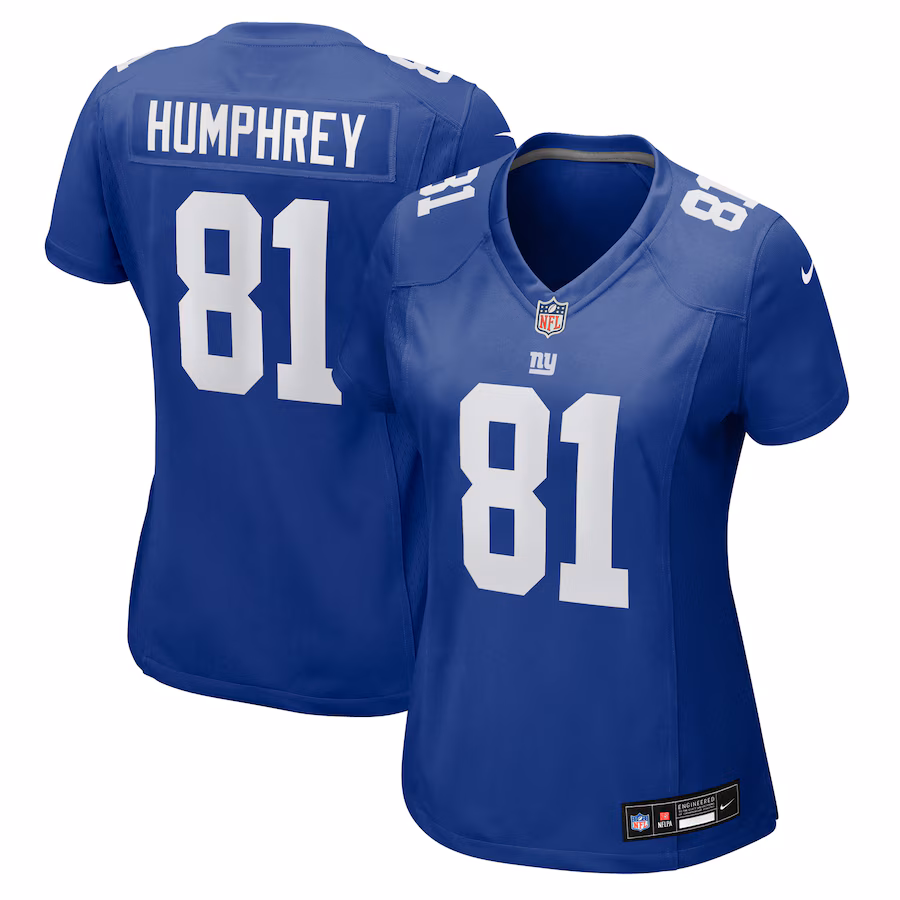 Women's New York Giants Lil'Jordan Humphrey Nike Royal Team Game Jersey - Jersey