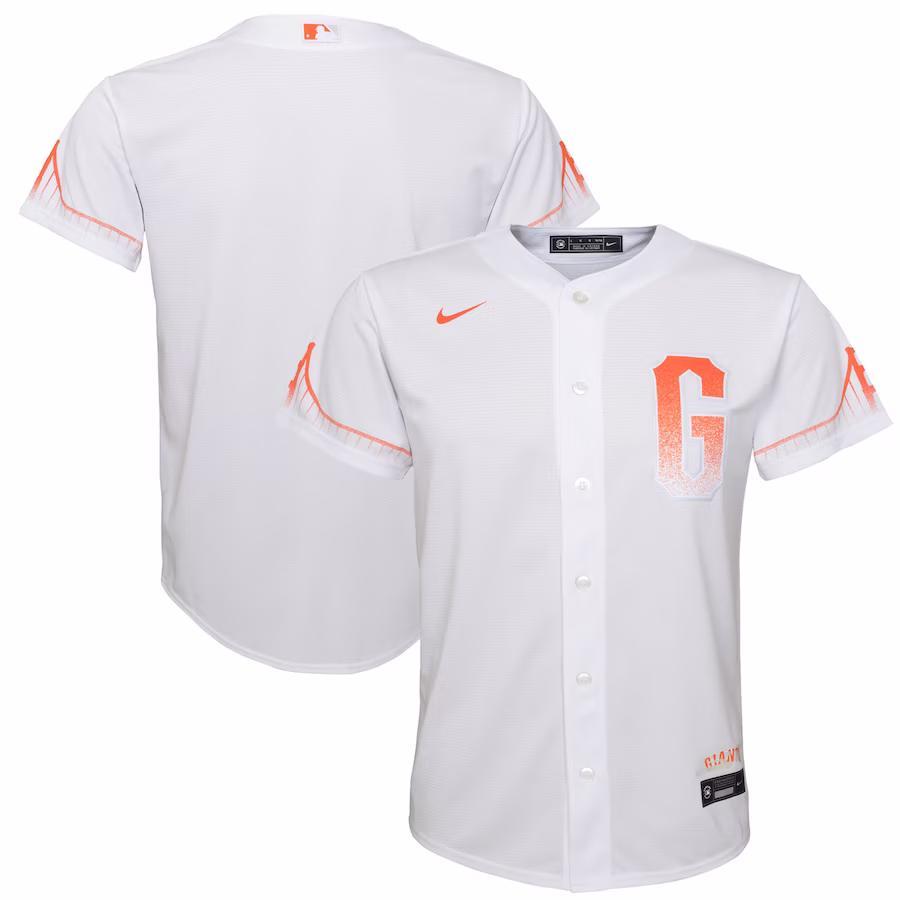 Youth San Francisco Giants Nike White City Connect Replica Jersey - Jersey