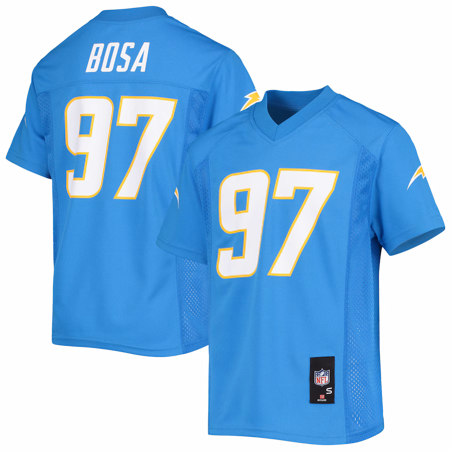 Youth Los Angeles Chargers Joey Bosa Powder Blue Replica Player Jersey - Jersey